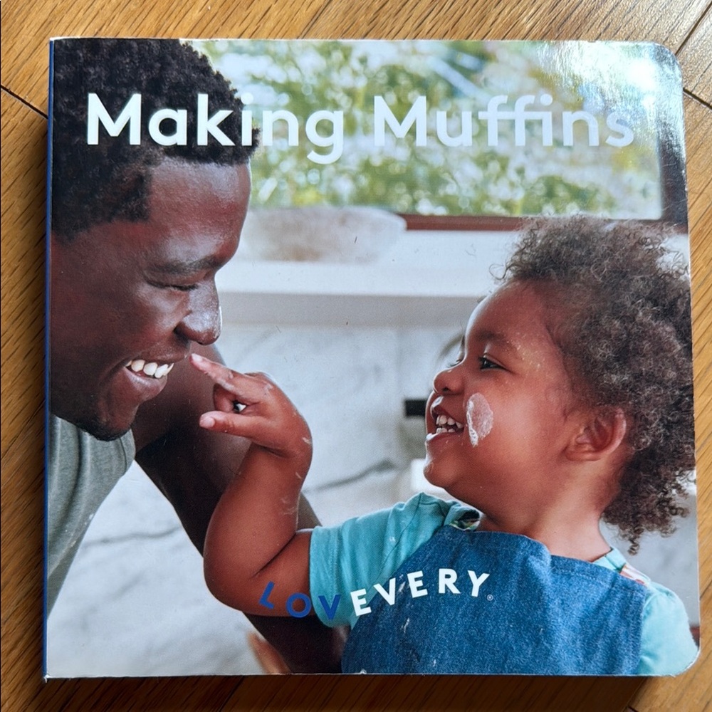 Lovevery Making Muffins Book for Kids Board Book